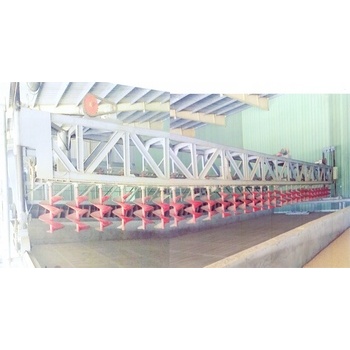 Máy đảo lúa trên sàn sấy