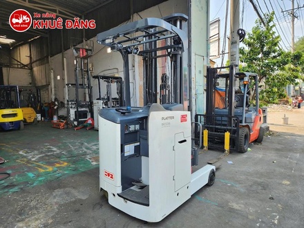 Xe nâng điện đứng lái 1.5 tấn nâng cao 6m giá rẻ