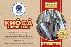 Khô cá xương xanh, cá lạt, cá chỉ vàng, cá đuối