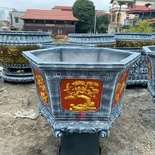 Chậu xi măng lục giác 70