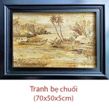 Tranh bẹ chuối Miệt Thứ