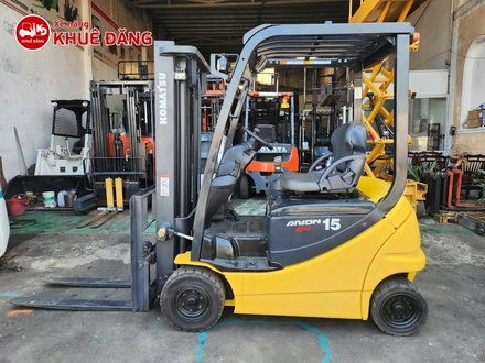 Xe nâng điện 1.5 tấn Komatsu FB15-12 Nhật Bản