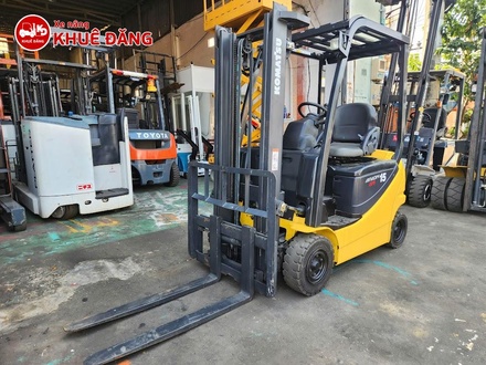 Xe nâng điện 1.5 tấn Komatsu FB15-12 Nhật Bản