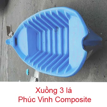 Xuồng 3 lá Phúc Vinh Composite