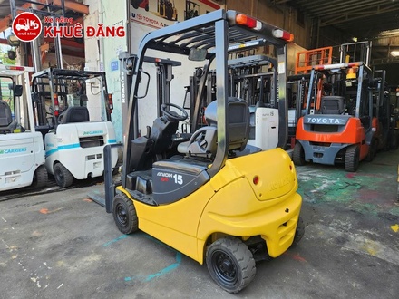 Xe nâng điện 1.5 tấn Komatsu FB15-12 Nhật Bản