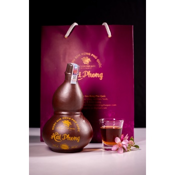 Rượu Sim Rừng Phú Quốc Hải Phong - Sản Phẩm Gốm Truyền Thống 750ml